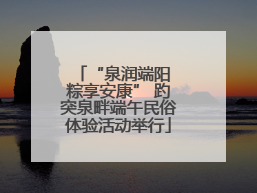 “泉润端阳 粽享安康” 趵突泉畔端午民俗体验活动举行