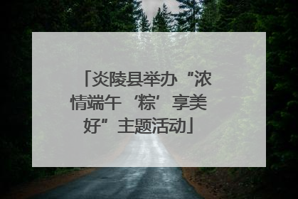 炎陵县举办“浓情端午‘粽’享美好”主题活动