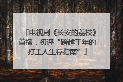 电视剧《长安的荔枝》首播，初评“跨越千年的打工人生存指南”