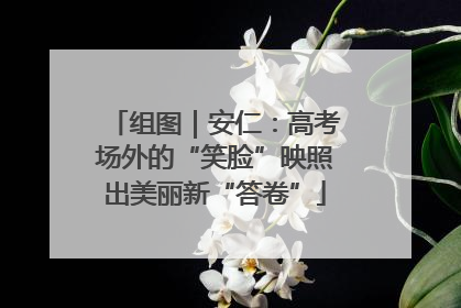 组图｜安仁：高考场外的“笑脸”映照出美丽新“答卷”