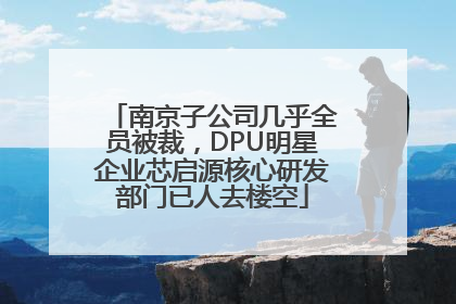 南京子公司几乎全员被裁，DPU明星企业芯启源核心研发部门已人去楼空