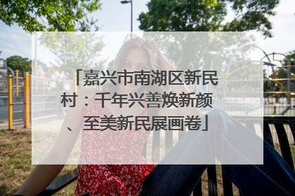 嘉兴市南湖区新民村：千年兴善焕新颜、至美新民展画卷