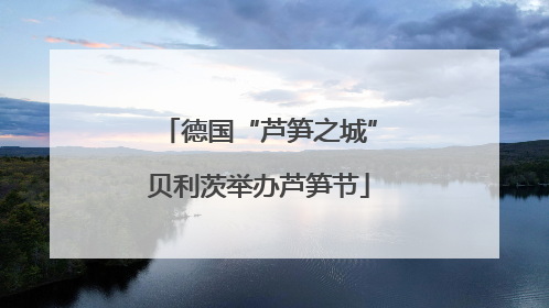 德国“芦笋之城”贝利茨举办芦笋节