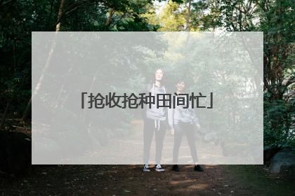 抢收抢种田间忙