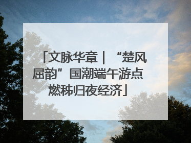 文脉华章｜“楚风屈韵”国潮端午游点燃秭归夜经济