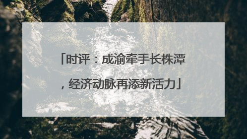 时评：成渝牵手长株潭，经济动脉再添新活力