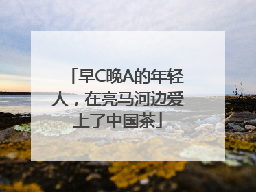 早C晚A的年轻人，在亮马河边爱上了中国茶