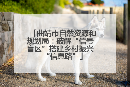 曲靖市自然资源和规划局：破解“信号盲区”搭建乡村振兴“信息路”