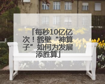 每秒10亿亿次！鹤壁“神算子”如何为发展添胜算