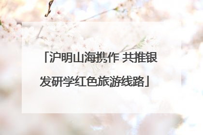 沪明山海携作 共推银发研学红色旅游线路