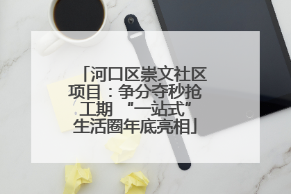 河口区崇文社区项目：争分夺秒抢工期 “一站式”生活圈年底亮相