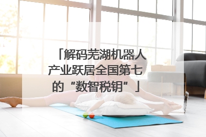 解码芜湖机器人产业跃居全国第七的“数智税钥”