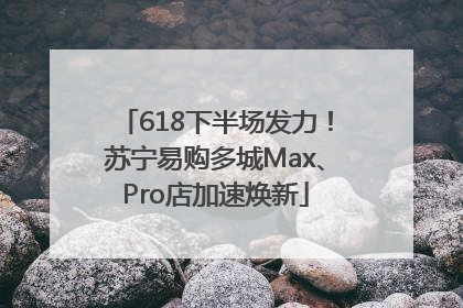 618下半场发力！苏宁易购多城Max、Pro店加速焕新